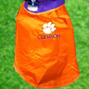 Clemson reversible dog coat medium